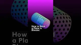 Bending Planes Like a Pro with the Simple Deform Modifier!