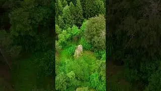 #droneflight #historyandnature #ruins #exploration #naturetherapy #forestbathing