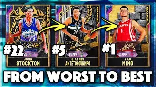 RANKING EVERY GOAT CARD FROM WORST TO BEST IN NBA 2K20 MyTEAM!!