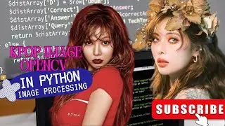Python OpenCV Image Kpop Resizing for Beginners | Image Processing