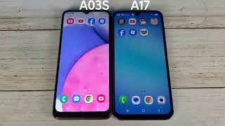 Samsung A17 Vs Samsung A03S Speed Test Comparison 