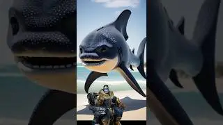 Thanos but Whale Shark, made for Superheroes 🔥 #marvel