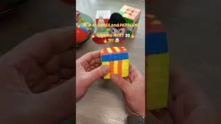 CUBES and PATTERNS! #45 #crazypuzzle #rubikscube #crazily #cubing #rubik #fidgettoys  #rubiks