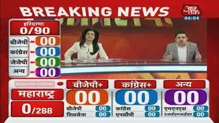 #ResultOnAajTak : सुबह 8 बजे से शुरू होगी वोटों की गिनती | किसका होगा राजतिलक ?