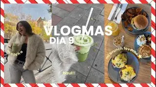 vlogmas 9🍵🎄☀️| haul de shein, brunch por madrid, noche de isla!!