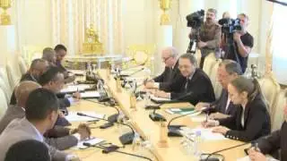 С.Лавров и Т.Адханом | Sergey Lavrov & Tedros Adhanom Ghebreyesus