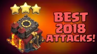BEST TH10 ATTACK STRATEGY 2018 - 3 STAR WAR ATTACK | CLASH OF CLANS