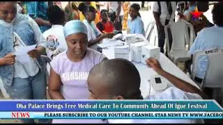 Oba Palace UBTH Brings Free Medical Care To Community Ahead Of Igue Festival