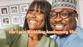 OUR 1 YEAR ANNIVERSARY VLOG | Dinner | Reflections | Spending our day together.