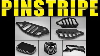 Pinstripe Custom Parts for Harley Davidson Touring Models from Roaring Toyz