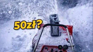 Kupiłem odśnieżarkę na złomowisku