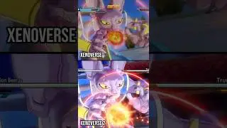 Sphere Of Destruction - Xenoverse 1 vs Xenoverse 2 #shorts