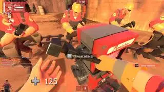 Team Fortress 2 Classic Class Wars Engineer vs Civilian