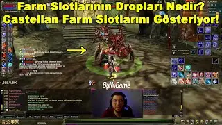 Pwnage - Sadece Kale Sahibinin Farm Yapabildiği Slotları İnceleyip Droplarını Söylüyor Knight Online