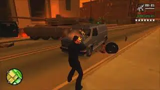 GTA SA [PC] (SkyGfx Mod) Gameplay 129 (Los Santos Gang War + 7 Star Wanted Level)