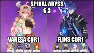 Varesa C0R1 Overloaded & Flins C0R1 F2P Team | 6.3 Spiral Abyss | Genshin Impact