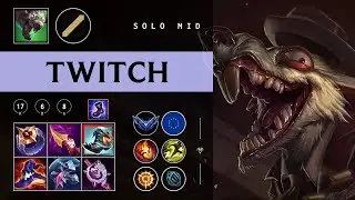 Twitch Mid vs Syndra - EUW Diamond Patch 26.01