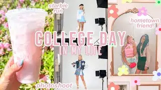 College Day In My Life | Friday Vlog, Photoshoot, Shopping | The University of Alabama