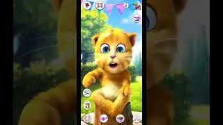 Talking Ginger 2 Hit Beaten up #funny #anime #cartoon #talkingginger #talkingtom #kids