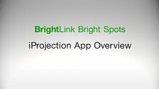 iProjection App Overview