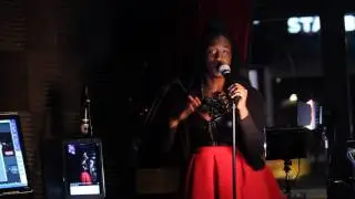 Imani Gooden stops by w/ an original song @OneMicNite&trade; @LiveOnAirBk