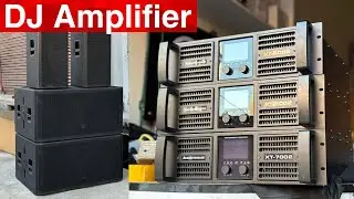 DJ Amplifier इस मैं Display है।AudioStandard XT Amplifiers