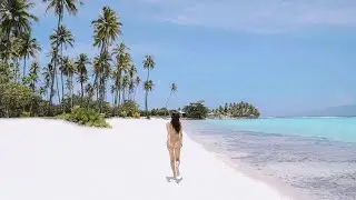 RAJ NA ZIEMI! Najpiękniejsze plaże na Moorea - Polinezja Francuska [4K]