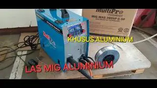 Las aluminium pakai argon // di las mig aluminium #tukanglaskreatif 