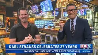 KARL STRAUSS - 37 YEAR ANNIVERSARY ALE RELEASE - FOX 5! 