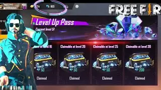 HOW TO CLAIM 800 DIAMONDS IN LEVEL UP PASS EVENT | FREE FIRE NEW EVENT | LEVEL UP PASS  FREE FIRE ||