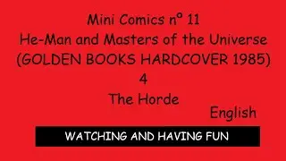 Mini Comics n&ordm; 11 (ENG-GOLDEN BOOKS HARDCOVER 1985) 4 The Horde