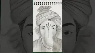 Ganpati bappa moriya #pencildrawing #sketching #art #artist #ganpatibappamorya #drawing #shading
