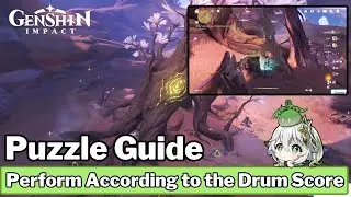 Perform According to the Drum Score (how to solve!) - Genshin Impact
