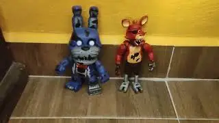 UNBOXING de los funkos de los naitmer  de boni y chica junto a una figura de foxi 