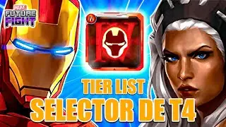 &iexcl;TIER LIST DEL SELECTOR DE TIER 4 GRATIS DE BLACK FRIDAY! | Marvel Future Fight