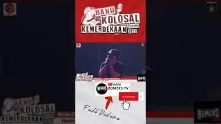 #shorts BOMERS - Tak Terbalas Live #kantorbupati #lomboktengah event Band Kolosal Kemerdekaan 2022