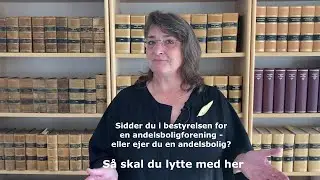 Sidder du i bestyrelsen for en andelsboligforening - eller ejer du en andelsbolig?
