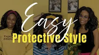 HONEST Outre Neesha H301 Half Wig Review | First-Time Protective Style