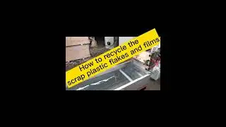 【HOT】scrap plastic recycling machine, PP PE film Granulating line, scrap plastic granulator machine