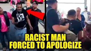 WATCH: Bikers Force Bigot to Apologize for Calling Black Man N-Word