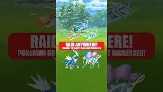 RAID ANYWHERE! Pok&eacute;mon GO Remote Raid Limit Increased! 📱🔥