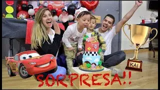 FIESTA DE CUMPLEAÑOS SORPRESA A KAI❤️🎂