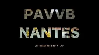 PAVVB - Nantes VB - 8&egrave;me journ&eacute;e de LAF - saison 2016-2017