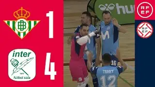 Resumen #PrimeraDivisiónFS | Real Betis 1 - 4 Movistar Inter | Jornada 8