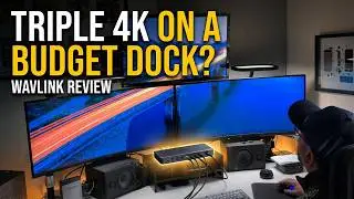 4K 144 Гц + три монитора на бюджетной док-станции? Обзор и тесты WAVLINK.