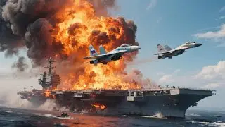 35 минут назад! Американо-израильские истребители приблизились к кораблям российского флота. Что слу