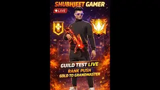 🔴LIVE GUILD TEST 1 VS 2 / FF LIVE | RANK PUSH LIVE / #shortsfeed || #freefirelive #viralshorts