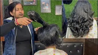 ￼Day-4 मिनटों में सुंदर हेयरकट ✂️ | 3 Steps Haircut | बिल्कुल आसान तरीका step-by-step tutorial..