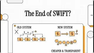 Конец SWIFT? Как блокчейн делает глобальные платежи мгновенными и дешёвыми【Доктор Дерик】