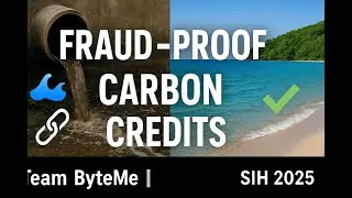Blockchain-Based Blue Carbon Registry 🌊 | SIH 2025 Project Showcase